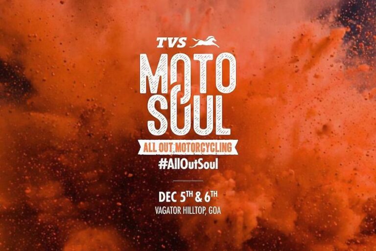 TVS MotoSoul 5.0 Returns to Goa on December 5-6