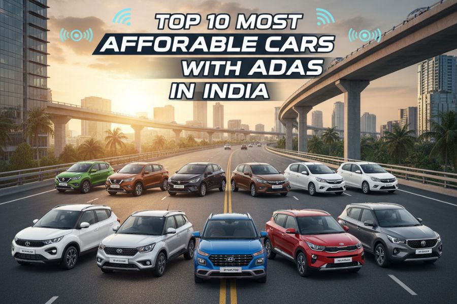 Top 10 Most Affordable Cars with ADAS in India