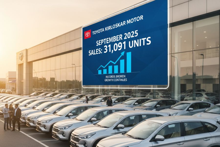 Toyota Kirloskar Motor Records Sales of 31091 Units in September 202