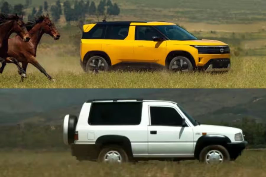 2025 Tata Sierra vs Original Sierra