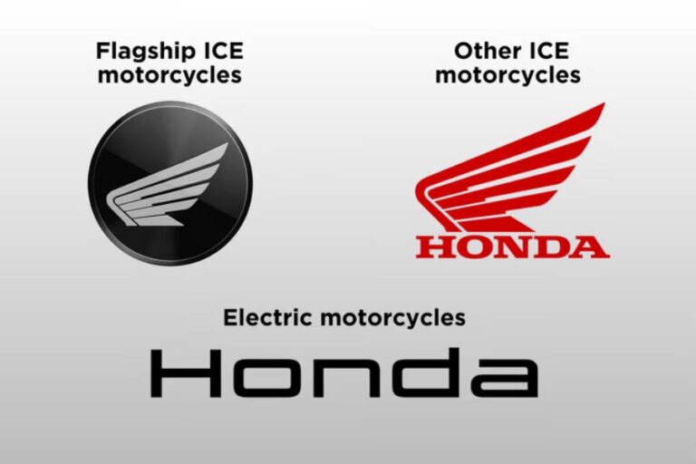 Honda Unveils Distinct Emblems for Electric and ICE Motorcycles