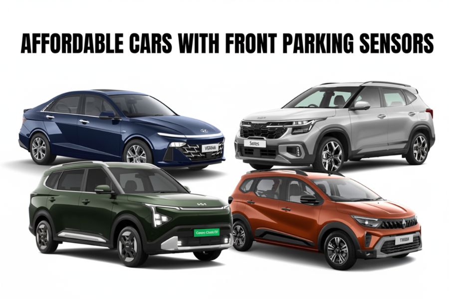 Top 10 Cars with Front Parking Sensors Under Rs 20 Lakh in India