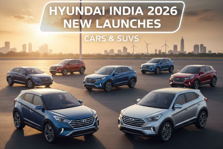 New Hyundai Cars and SUVs Launching in India in 2026