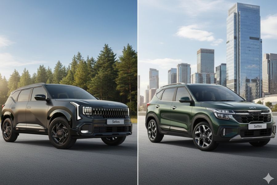 New vs Old Kia Seltos