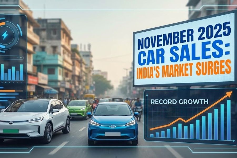 November 2025 Car Sales in India
