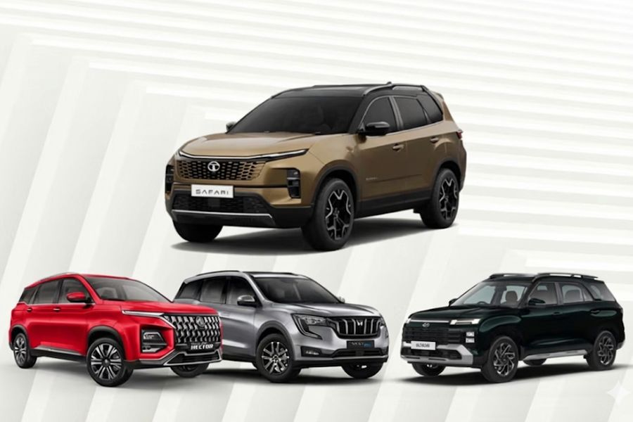 Tata Safari Petrol vs Rivals