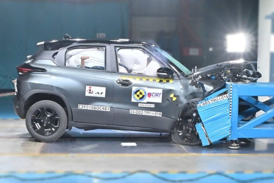 2026 Tata Punch Facelift Secures 5-Star Bharat NCAP Rating