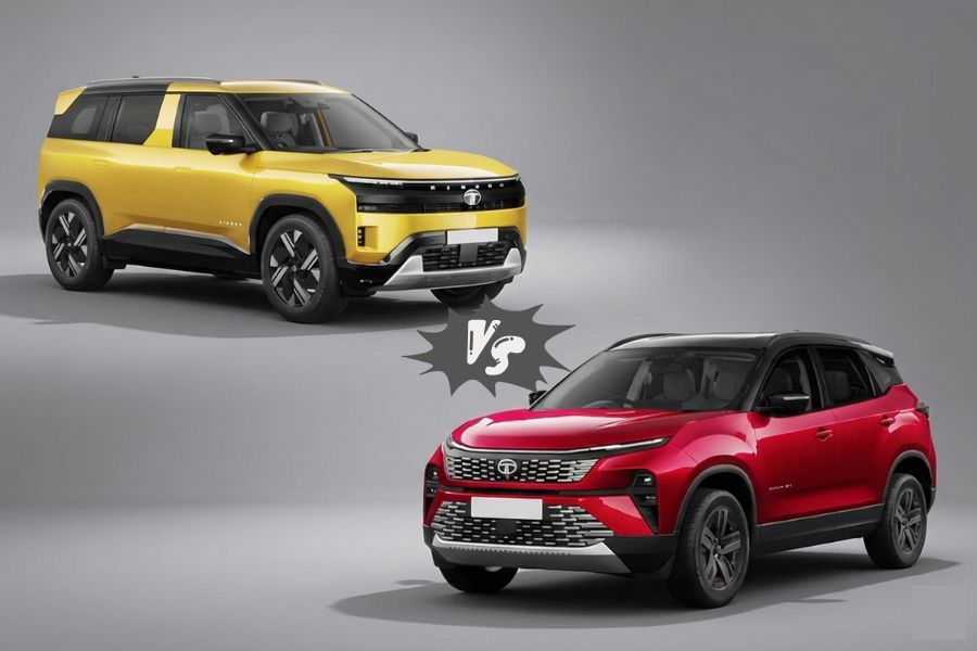 Tata Sierra vs Harrier