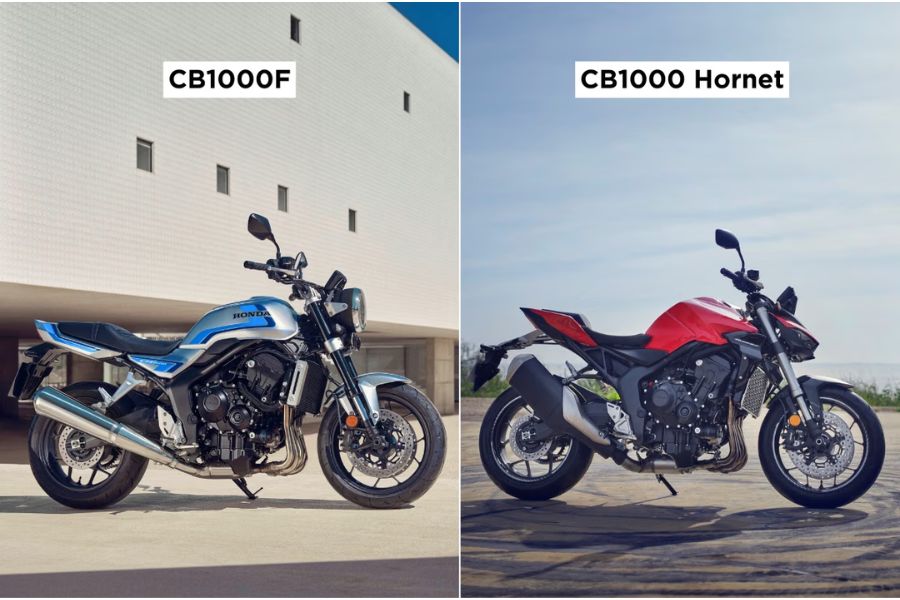 Honda CB1000F vs CB1000 Hornet