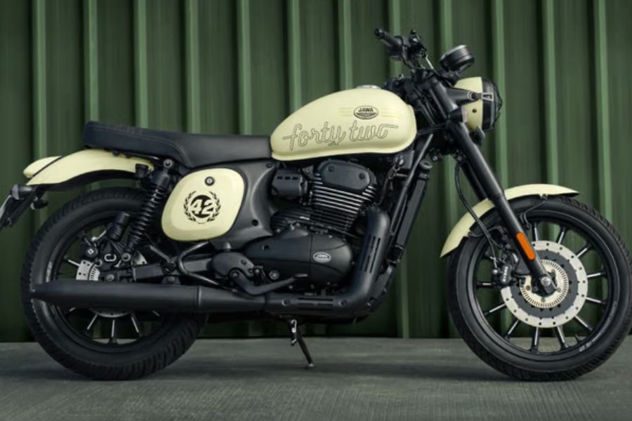 Jawa 42 Ivory colour launched