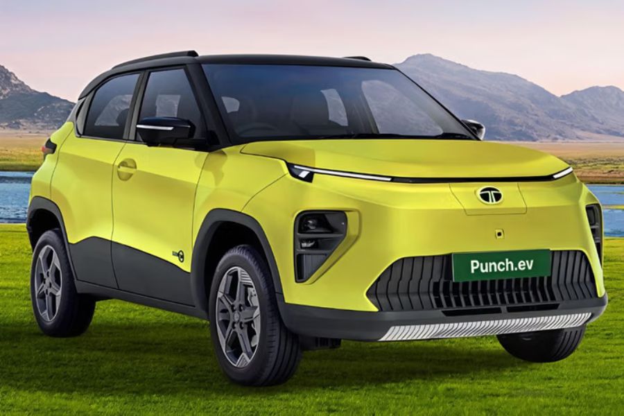 Tata Punch EV Facelift Revealed