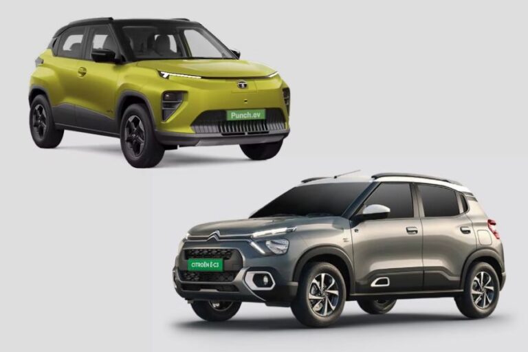 Tata Punch EV vs Citroen eC3