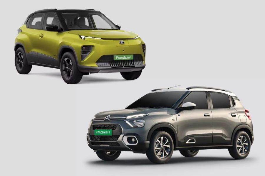 Tata Punch EV vs Citroen eC3