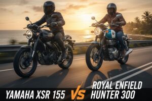 Yamaha XSR 155 vs Royal Enfield Hunter 350