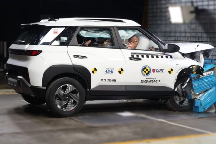 Hyundai Venue Achieves 5-Star Bharat NCAP Safety Rating