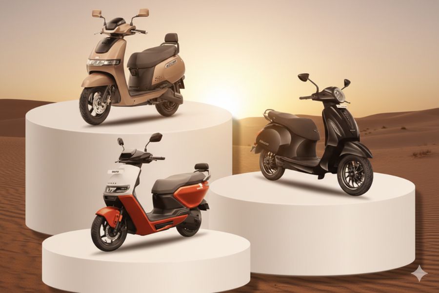 TVS Motor Tops Electric Two-Wheeler Sales in February 2026