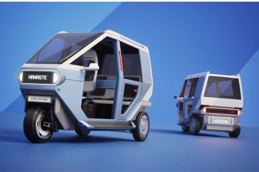 Hyundai and TVS Move Ahead with E3W Electric Three-Wheeler