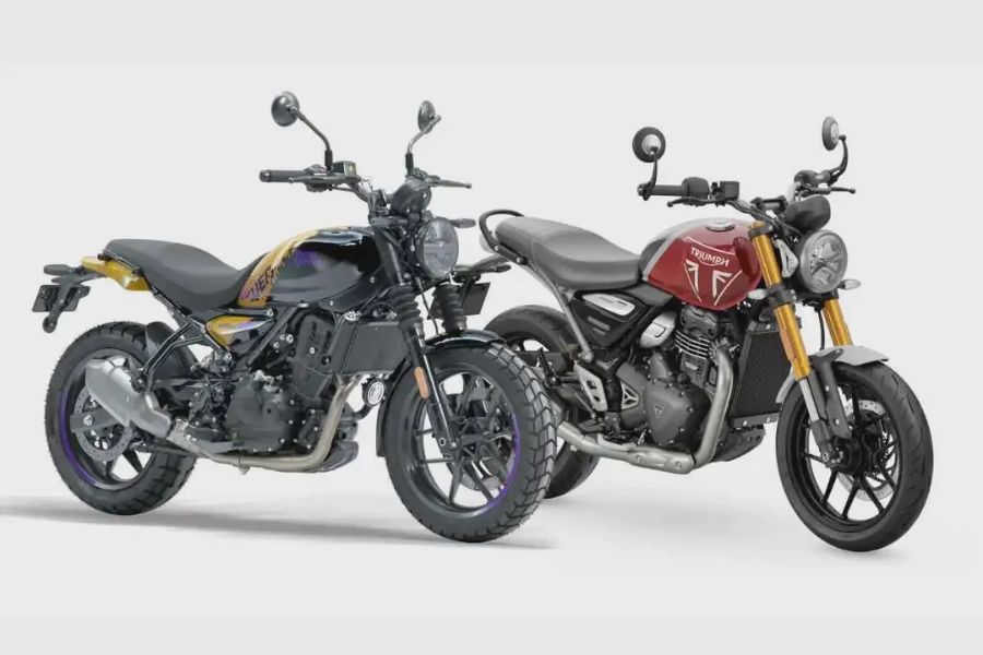 Triumph Tracker 400 vs Royal Enfield Guerrilla 450