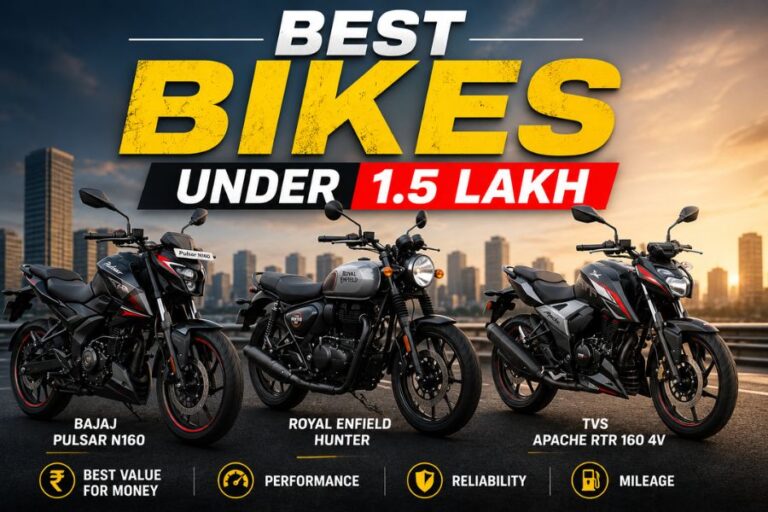Best Bikes Under 1.5 Lakh
