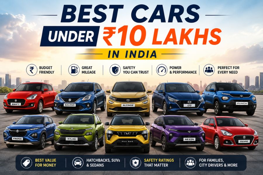 Best Cars Under ₹10 Lakhs in India