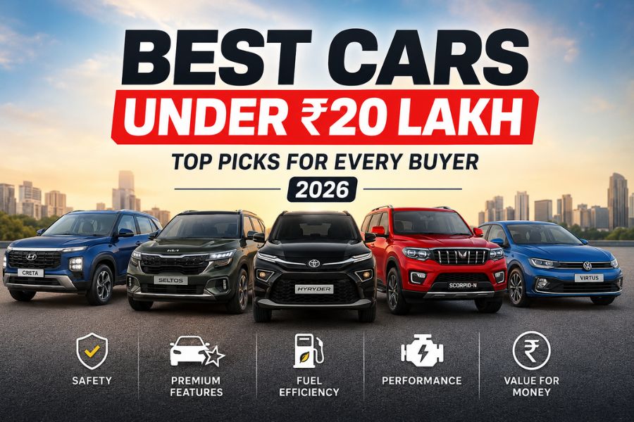 Best Cars Under 20 Lakhs in India