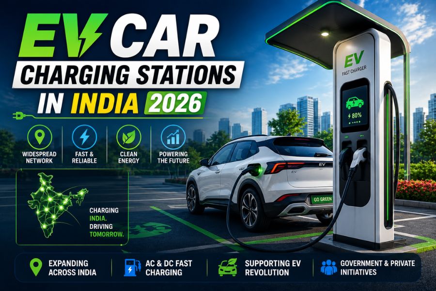 EV Car Charging Stations in India 2026