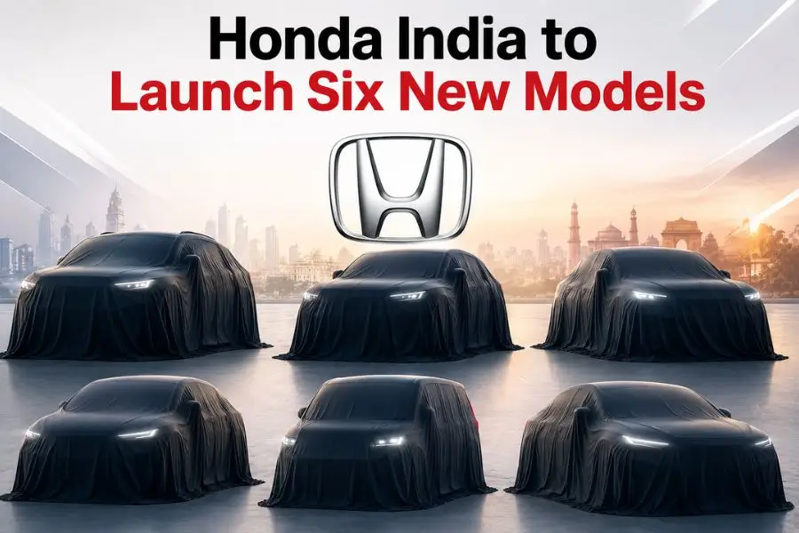 Honda India to Launch Six New Models