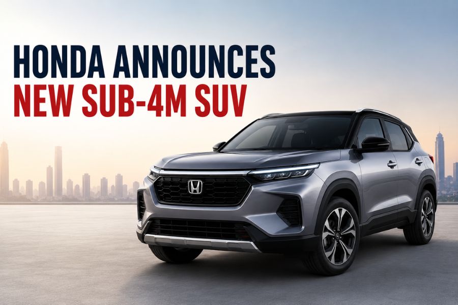 Honda’s New Sub-4m SUV Confirmed for India