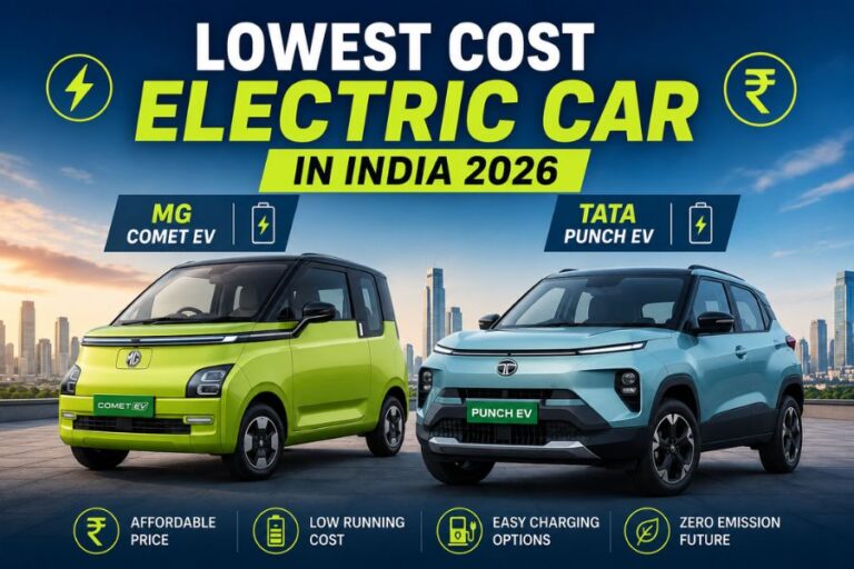 Lowest Cost Electric Car in India 2026