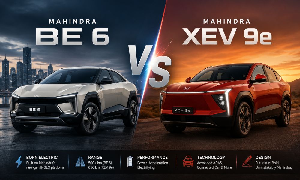 Mahindra BE 6 vs XEV 9e
