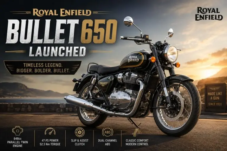 Royal Enfield Bullet 650 Launched