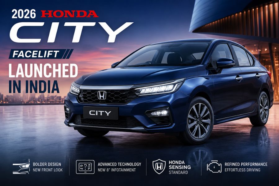 2026 Honda City Facelift Launched in India