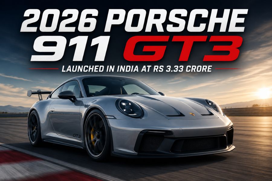 2026 Porsche 911 GT3 Launched in India at Rs 3.33 Crore