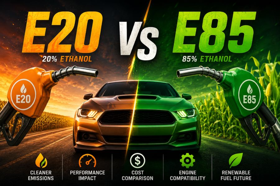 E20 vs E85 Fuel