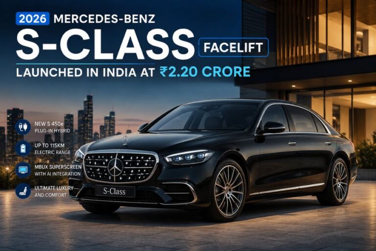 Mercedes-Benz S-Class Facelift Launched