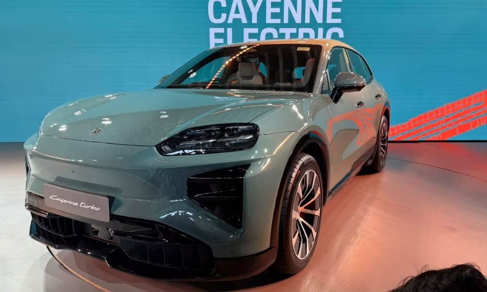 2026 Porsche Cayenne Electric Launched At Rs 1.77 Crore