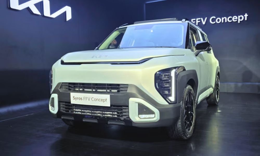 Kia Syros Flex-Fuel Concept Unveiled