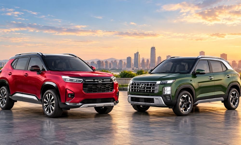 2026 Honda Elevate Facelift vs Hyundai Creta Compared